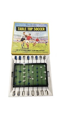 Lot 258 - A boxed Table Top Soccer game by Tudor Rose