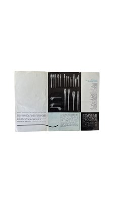 Lot 145 - A 68-piece stainless steel flatware set by...