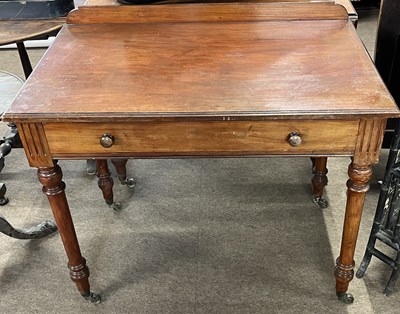 Lot 559 - A 19th Century mahogany Gillows side table...