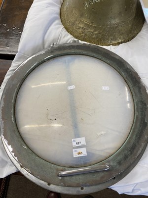 Lot 627 - A 20th Century ships port hole, 53cm diameter