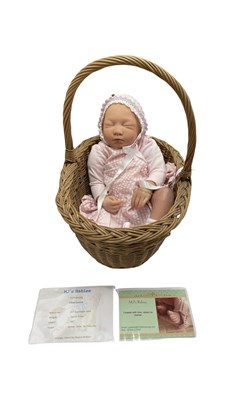 Lot 341 - A baby reborn doll, 'Charlotte' by MJ's babies,...