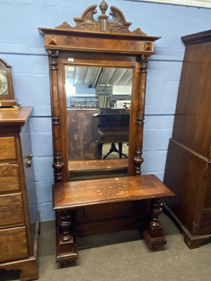 Lot 545 - 19th Century mahogany framed over mantel...