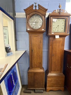 Lot 540 - Whitehurst, Derby, a Georgian long case clock...