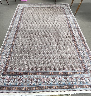 Lot 711 - A large modern Kashan Botteh carpet 3.7m x 2.6m