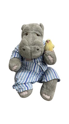 Lot 298 - A promotional plush hippopotamus  in pyjamas...