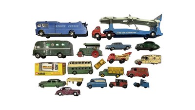 Lot 161 - A mixed lot of die-cast Dinky and Corgi vehicles