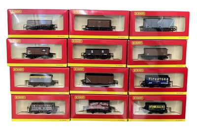 Lot 66 - A large collection of boxed Hornby 00 gauge...