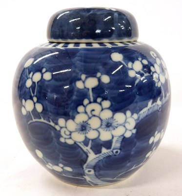 Lot 287 - A Chinese porcelain ginger jar and cover, the...