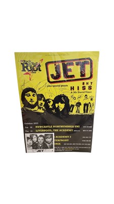 Lot 216 - A 2003 concert advertisement poster and 8x10"...