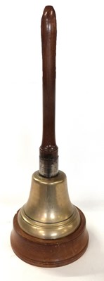 Lot 331 - A bronze bell from the Nailsworth Railway...