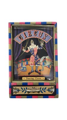 Lot 286 - A vintage Dancing Clown musical box.