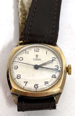 Lot 300 - 9ct gold Tudor wristwatch hallmarked in the...