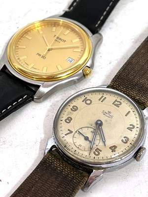 Lot 313 - Two gents wristwatches, one a Smiths manually...