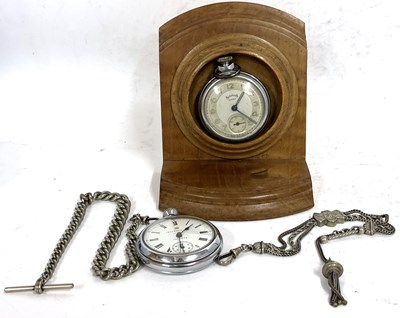 Lot 340 - Two pocket watches, one Ingersoll and one...