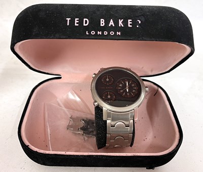 Lot 319A - Ted Baker Quartz chronograph gents watch, the...