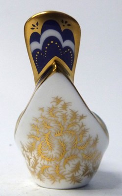 Lot 436 - Royal Crown Derby gold stopper paperweight...