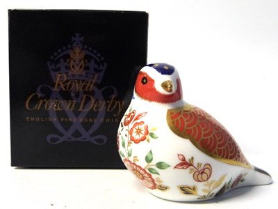 Lot 437 - Royal Crown Derby gold stopper paperweight...