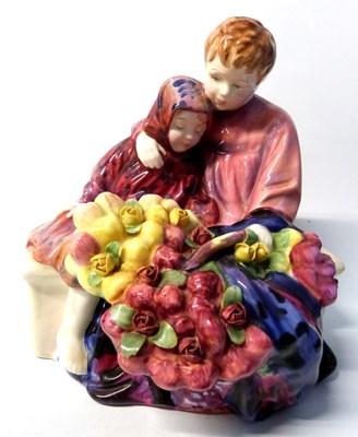 Lot 496 - A large Royal Doulton figure of The Flower...