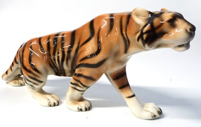 Lot 442 - A Royal Dux model of a Tiger