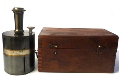 Lot 451 - Wooden box containing a Stanley post top...