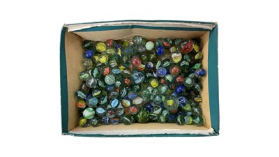 Lot 241 - A large quantity of glass marbles.