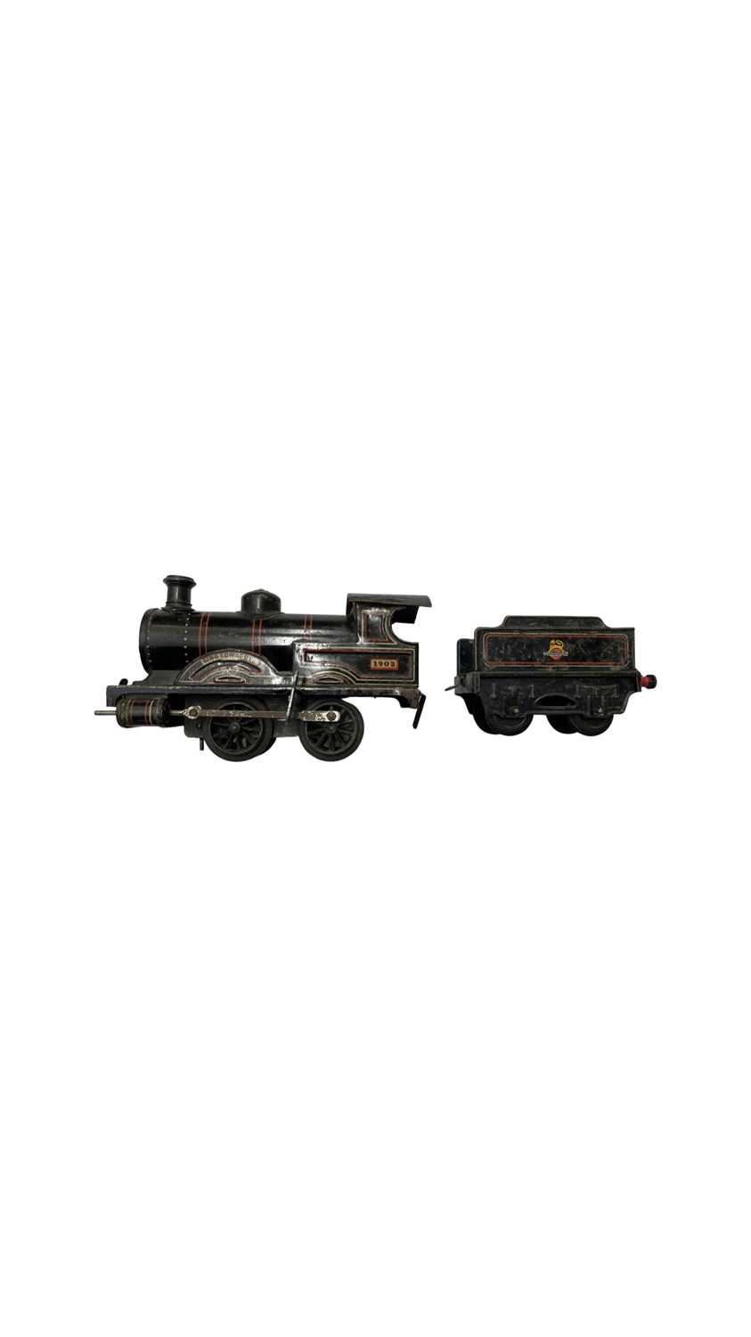 Lot 28 - A Bing/Bassett-Lowke 0 gauge 4-4-0 King Edward...