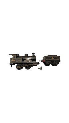 Lot 28 - A Bing/Bassett-Lowke 0 gauge 4-4-0 King Edward...