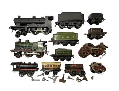 Lot 171 - A mixed lot of various 0 gauge model railway,...