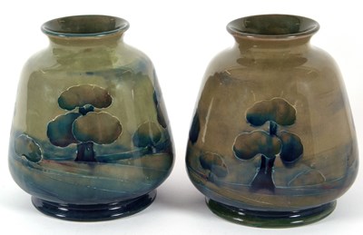Lot 70 - A good pair of Moorcroft vases in the...