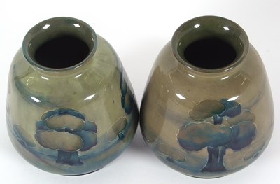 Lot 70 - A good pair of Moorcroft vases in the...