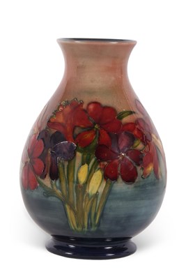 Lot 77 - A mid 20th century Moorcroft vase of baluster...