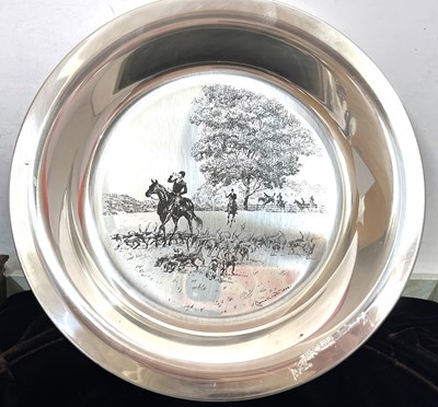 Lot 224 - Franklin Mint James Wyeth "Riding to the Hunt"...