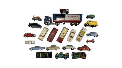 Lot 162 - A collection of various die-cast vehicles,...