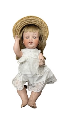 Lot 324 - A German AM Koppelsdorf bisque head doll....