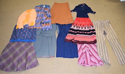 Lot 27 - A quantity of c.1970's/80's clothing to...