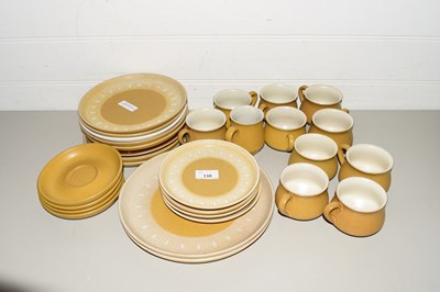 Lot 138 - QUANTITY OF RETRO DENBY TEA WARES