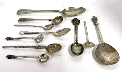 Lot 290 - Mixed Lot:  Silver apostle spoon, Victorian...