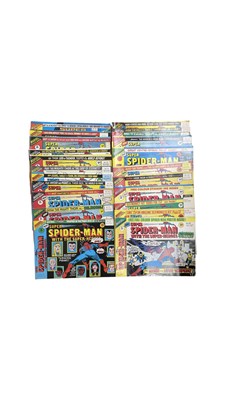 Lot 38 - A collection of 1976 Super Spider-Man with the...