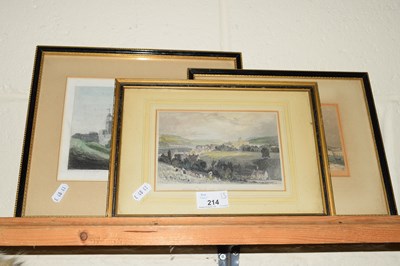 Lot 214 - MIXED LOT STUDY OF SUNDERLAND HARBOUR FROM THE...