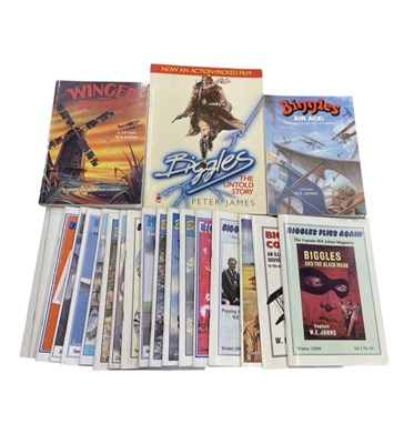 Lot 12 - A collection of Biggles (W E Johns) books and...