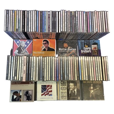Lot 196 - A mixed lot of CDs from rock/country artists...