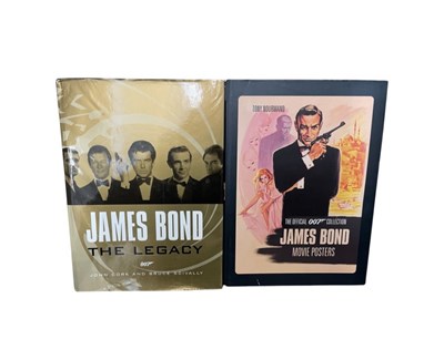 Lot 131 - A pair of hardbound James Bond books, to...