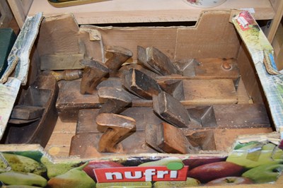 Lot 535 - FIVE WOODEN BLOCK PLANES