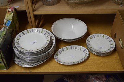 Lot 540 - QUANTITY OF RIDGWAY WHITE MIST TABLE WARES