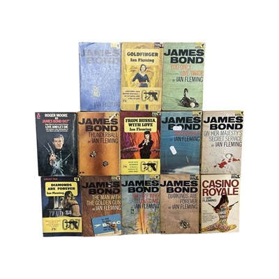 Lot 129 - A collection of 1950s James Bond (Ian Fleming)...