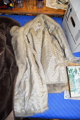 Lot 604 - VINTAGE FUR COAT BY BRAHAMS OF NORWICH