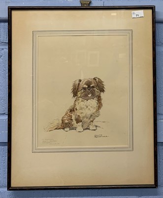 Lot 214 - Harry Rountree (British,1878-1950), dog...