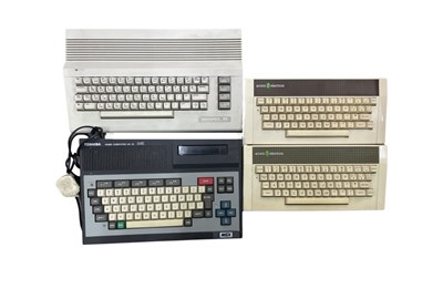 Lot 395 - A collection of 1980s Personal computers, to...