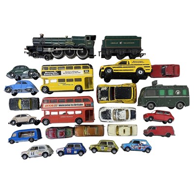 Lot 230 - A mixed lot of playworn die-cast vehicles, to...