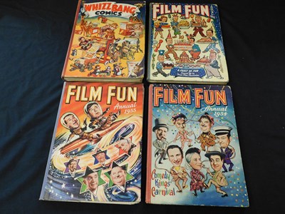Lot 9 - FILM FUN ANNUAL, 1950, 1954, 1955, 3 vols, 4to,...